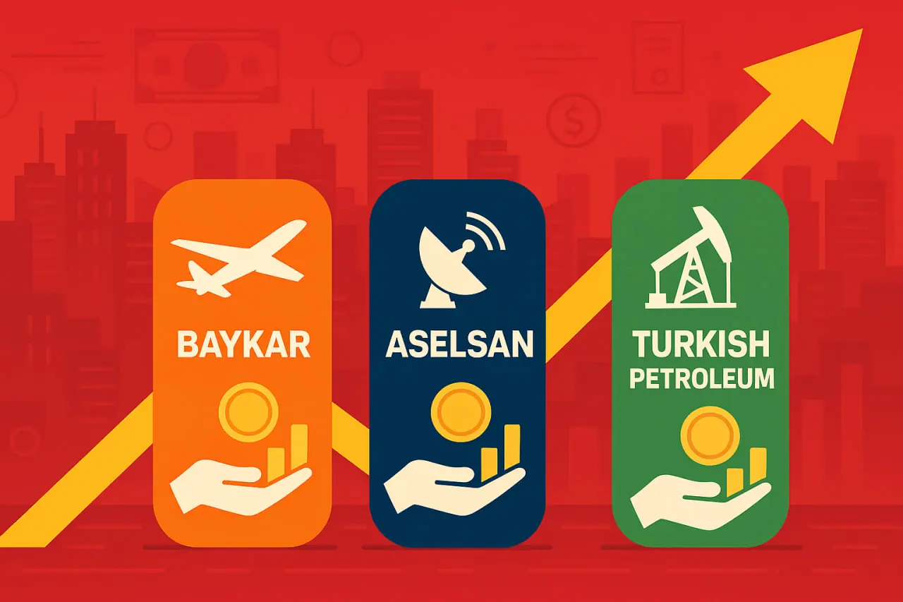 baykar & aselsan & tyrkish petroleum